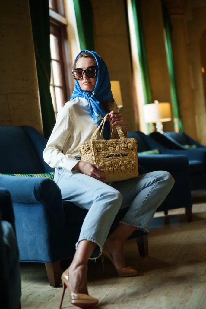 Mini handbag product photography on model – commercial photographer and filmmaker Hollywood Florida