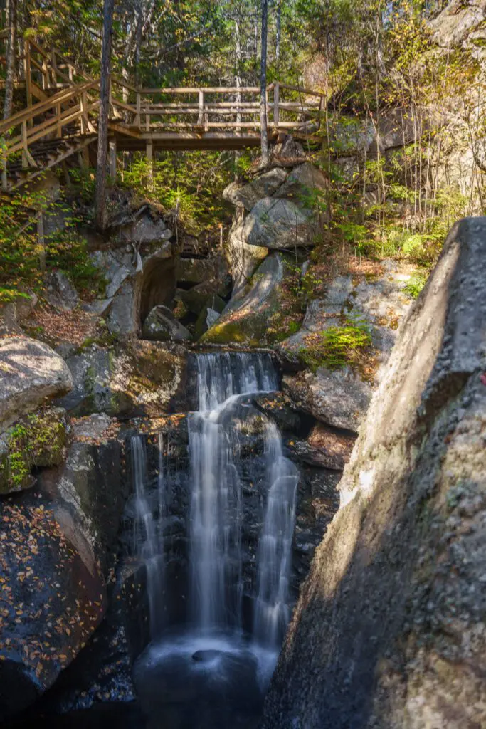 lost river gorge waterfall