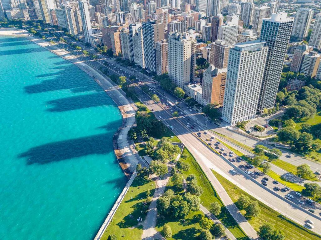 Stunning aerial drone video Hollywood Floreda