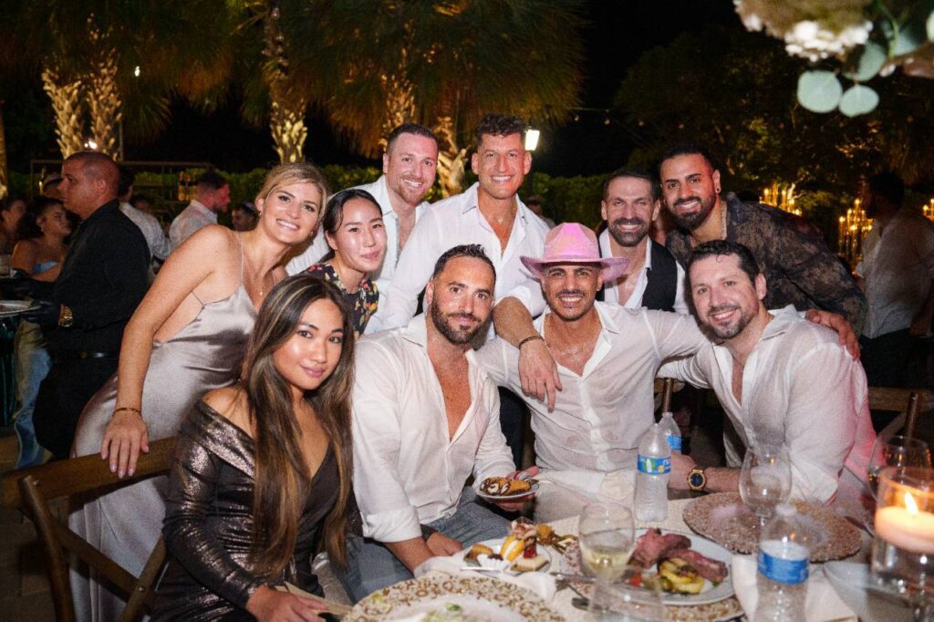 Commercial Video Production Hollywood FL showcasing family wedding portraits.