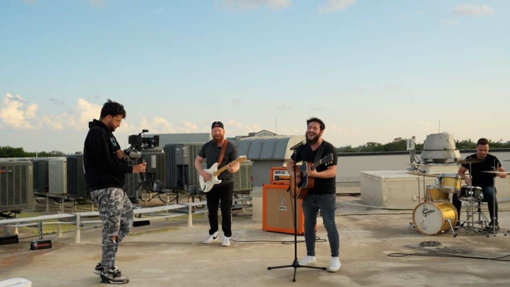 Frame from the 'Had It All' music video
