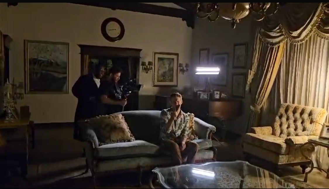 Behind the scenes on a Dov Gurewicz music video shoot
