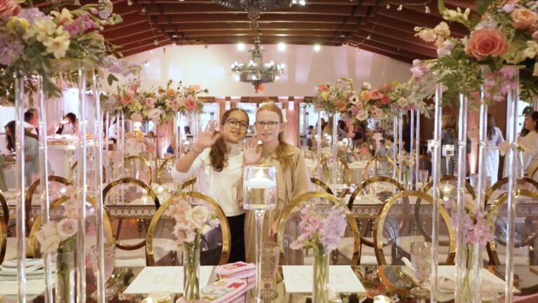 Shapiro Bat Mitzvah 2022 celebration video highlight