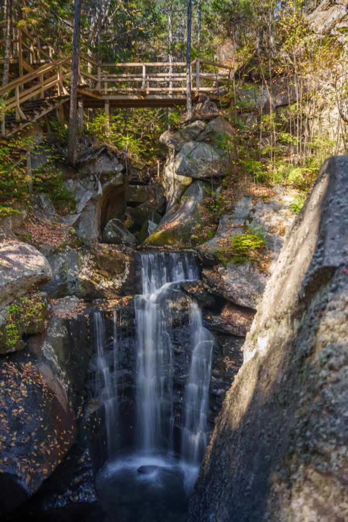 lost river gorge waterfall