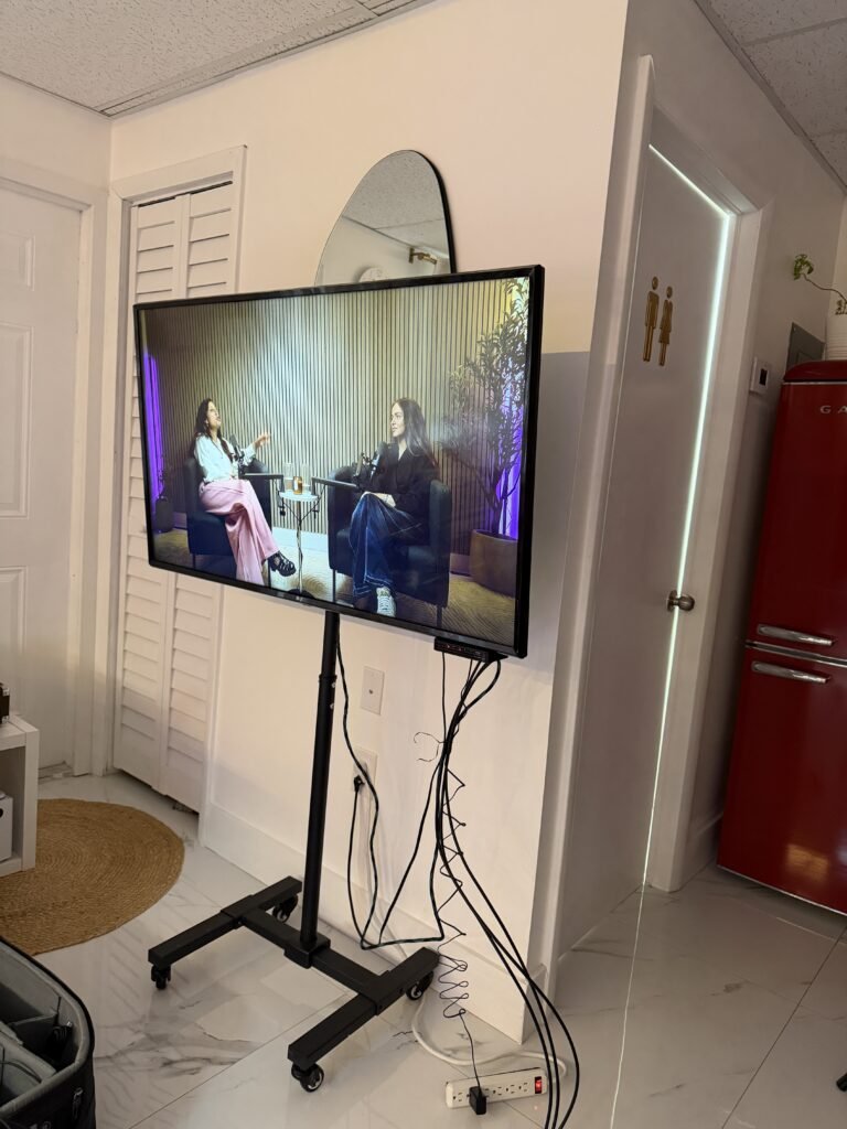 Behind the scenes at Dov Gurewicz's production studio